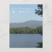 Lake Chocorua View New Hampshire White Mountains  Briefkaart (Voorkant)