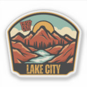 Lake City, Arkansas Sticker (Voorkant)