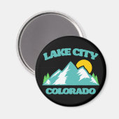 Lake City Colorado Magneet (Voorkant / Achterkant)