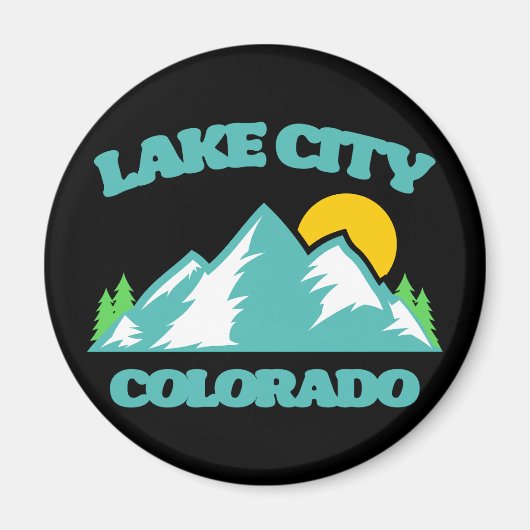 Lake City Colorado Magneet (Voorkant)