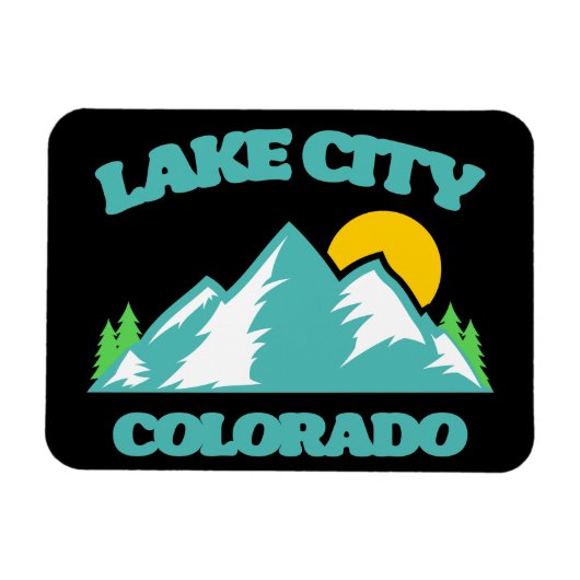 Lake City Colorado Magneet (Horizontaal)