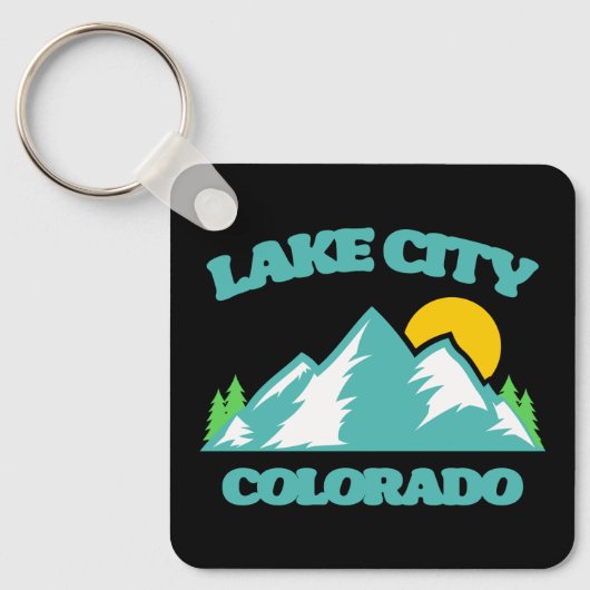 Lake City Colorado Sleutelhanger (Voorkant)
