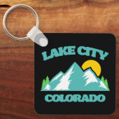 Lake City Colorado Sleutelhanger (Voorkant)