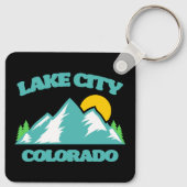 Lake City Colorado Sleutelhanger (Achterkant)