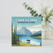 Lake Clark National Park Alaska  Flat Kaart (Staand voorkant)