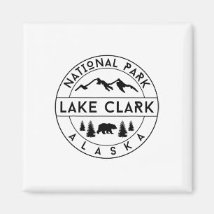 Lake Clark National Park Alaska Natuur Wandeltocht Magneet
