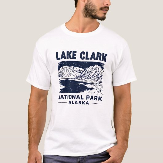 Lake Clark National Park Alaska T-shirt (Voorkant)