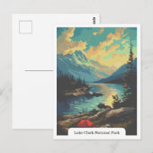Lake Clark National Park, Alaska, Verenigde Staten Briefkaart (Voorkant / Achterkant)