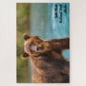 Lake Clark National Park Grizzly Bear Legpuzzel (Verticaal)