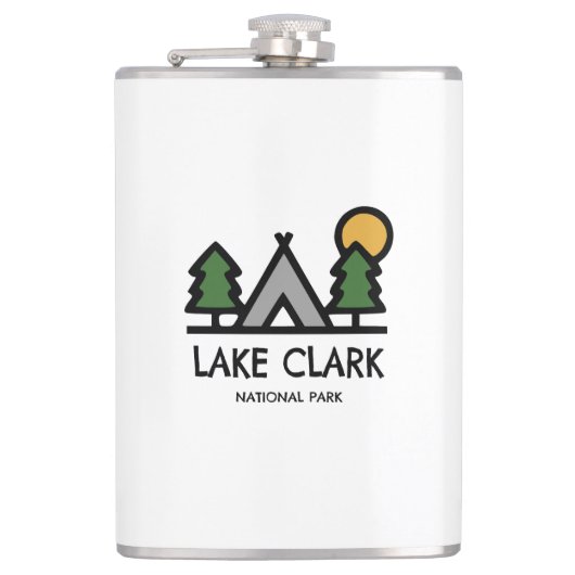 Lake Clark National Park Heupfles (Voorkant)