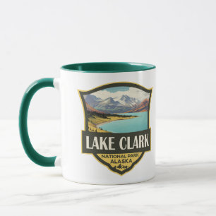 Lake Clark National Park Illustratie Reiskunst Mok