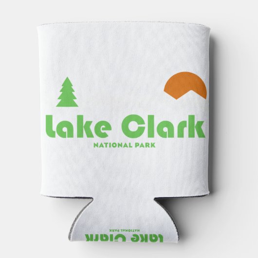 Lake Clark National Park Retro Blikjeskoeler (Achterkant)