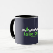 Lake Clark National Park Retro Mok (Voorkant links)
