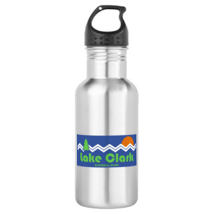 Lake Clark National Park Retro Waterfles