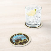 Lake Clark National Park Ronde Kartonnen Onderzetter (Insitu)