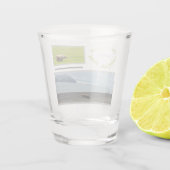 Lake Clark National Park Shot Glass Shot Glas (Achterkant)