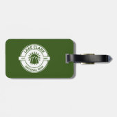 Lake Clark National Park Sun Trees Bagagelabel (Achterkant horizontaal)