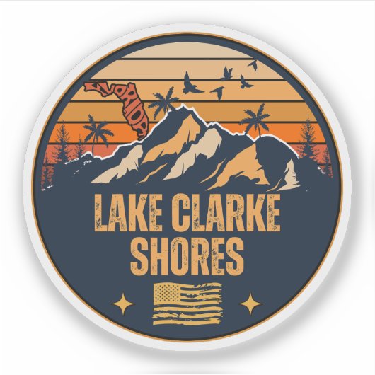 Lake Clarke Shores, Florida Sticker (Voorkant)