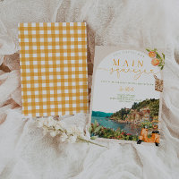 Lake Como Bachelorette Weekend Uitnodiging