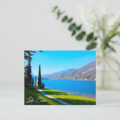 Lake Como Bellagio Walkway Italië Briefkaart (Staand voorkant)