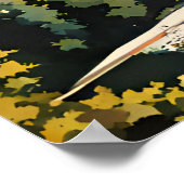 Lake Como Italië Traditionele reizen poster (Hoek)