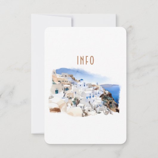 Lake Como Italy Destination Insert INFO Details in Kaart (Achterkant)