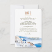 Lake Como Italy Destination Insert INFO Details in Kaart (Voorkant)