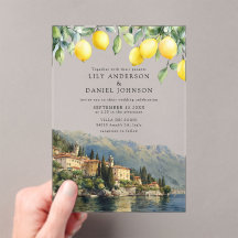Lake Como Lemons Italian Wedding