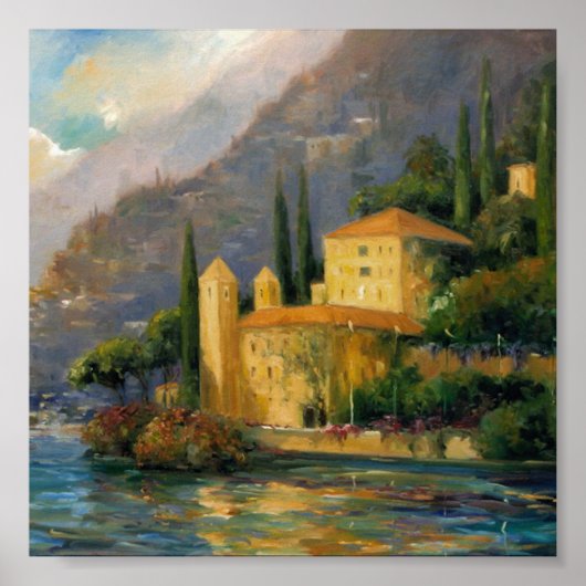 LAKE COMO POSTER (Voorkant)