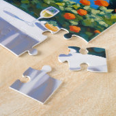 Lake Como Terrace Uitzicht Puzzel Legpuzzel (Zijkant)