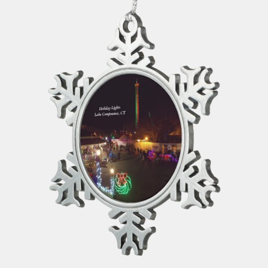 Lake Compounce Snowflake Ornament 1 (Rechts)