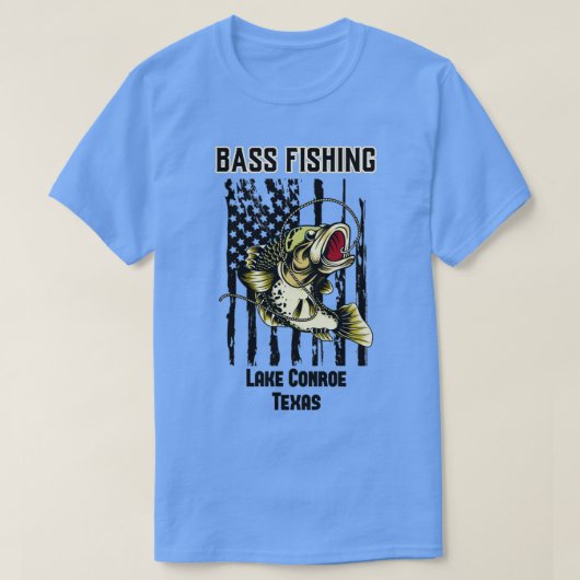 Lake Conroe Texas T-shirt (Design voorkant)