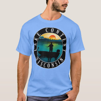 Lake Content Wisconsin Vist T-shirt