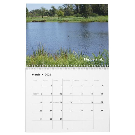 Lake County Forest PReserves 2021 Calendar Kalender (Mar 2026)