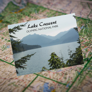 Lake Crescent, Washington Reisfoto Briefkaart
