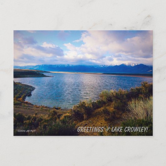 Lake Crowley #2 Briefkaart (Voorkant)