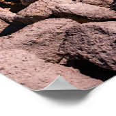 Lake Crowley Columns Poster (Hoek)
