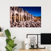 Lake Crowley Columns Poster (Thuiskantoor)