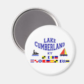 Lake Cumberland KY Sig Vlag Magneet (Voorkant / Achterkant)
