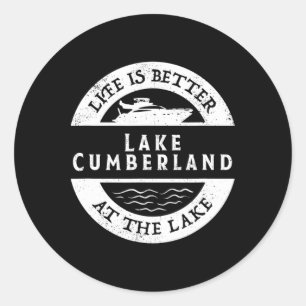 Lake Cumberland Meer Leven Leven Is Beter Bij De L Ronde Sticker
