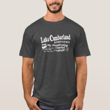 Lake Cumberland TShirt - White op Dark Grey