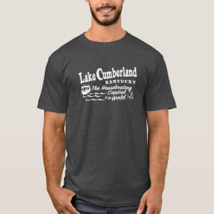 Lake Cumberland TShirt - White op Dark Grey