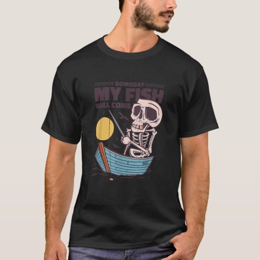 Lake Day Forever Skeleton Gevist T-shirt (Voorkant)