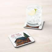 Lake Days, Cabin Nights Personlized Bier Onderzetter (Rechterzijde)