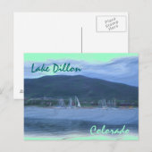 Lake Dillon Colorado briefkaart (Voorkant / Achterkant)