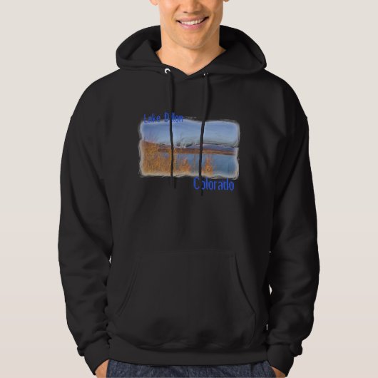 Lake Dillon Colorado hoodie (Voorkant)