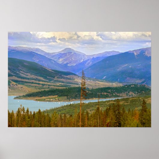 Lake Dillon Regatta, Colorado Poster (Voorkant)
