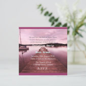 Lake Disctrict, gepersonaliseerde huwelijksuitnodi Kaart (Staand voorkant)