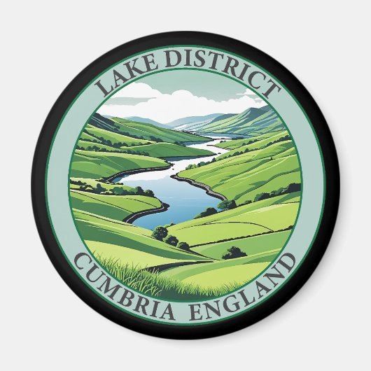 Lake District Cumbria, Engeland Magneet (Voorkant)
