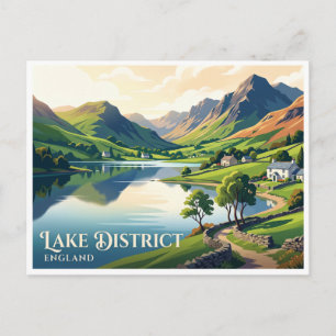 Lake District, Engeland Keswick Verenigd Koninkrij Briefkaart